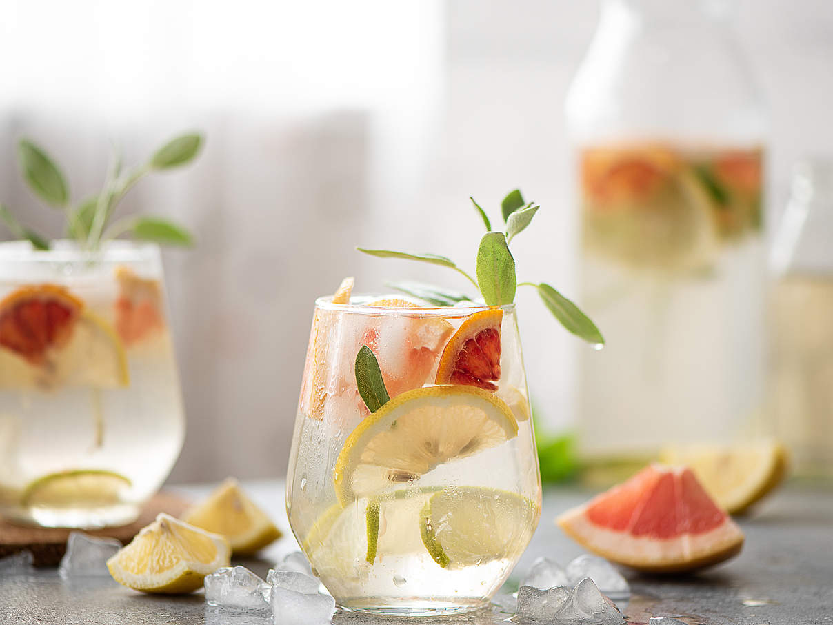 Ein Glas Wasser als optischer Hingucker © Getty Images