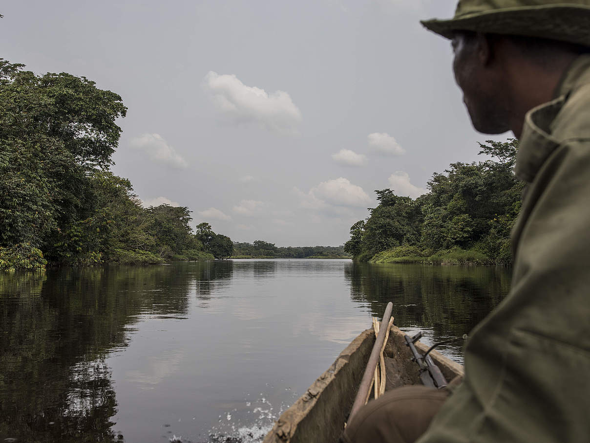 Ranger in Salonga © Thomas Nicolon / WWF Ranger in Salonga © Thomas Nicolon / WWF
