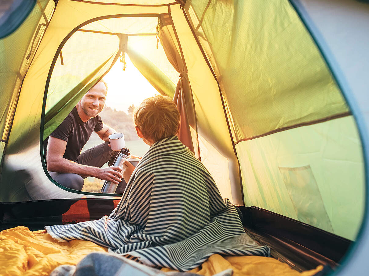 Camping mit der Familie © GettyImages