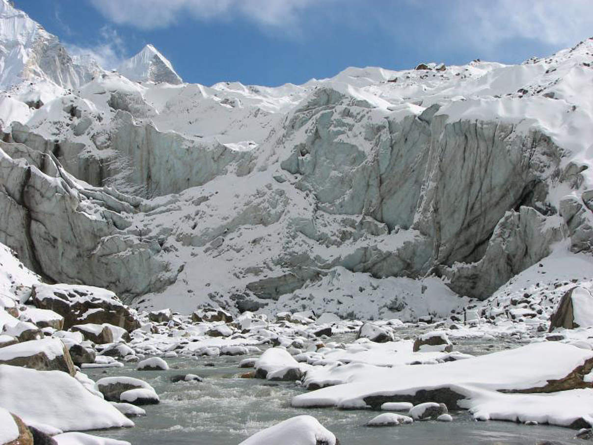 Gangotri-Gletscher © Prakash Rao / WWF Indien Gangotri-Gletscher © Prakash Rao / WWF Indien